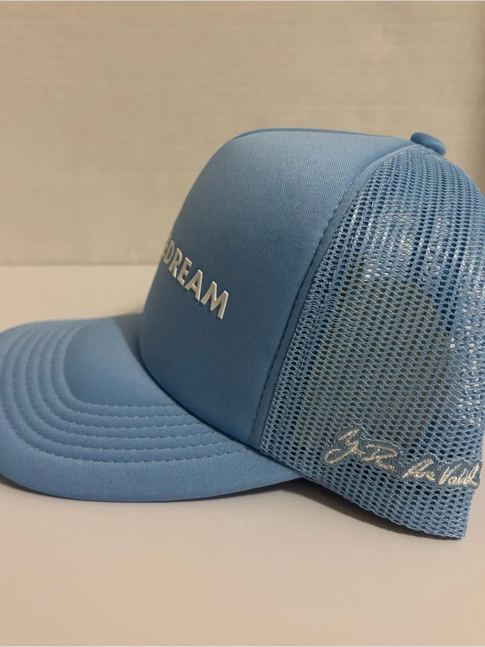 NAPD Not A Pipe Dream Trucker Hat Sky Blue Mesh Snapback Cap Streetwear
